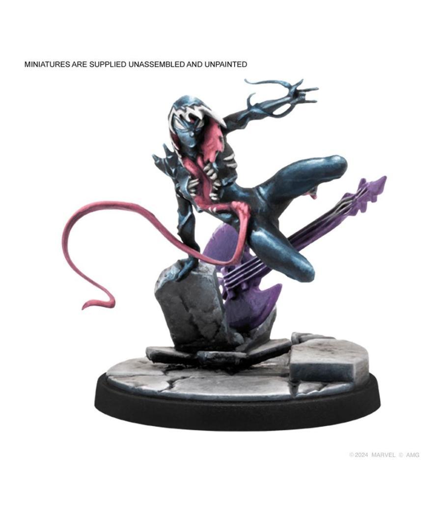 Juego de mesa marvel crisis protocol gwenom & scarlet spider edad recomendada 14 años