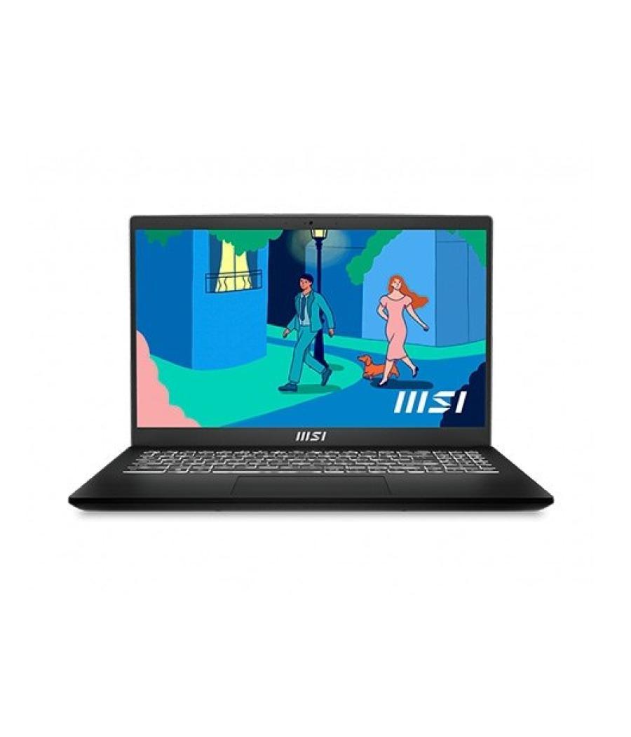 Portatil msi 15 modern b12m - 024xes i7 - 1255u - 16gb - ssd 512gb - 15.6pulgadas fhd - freedos