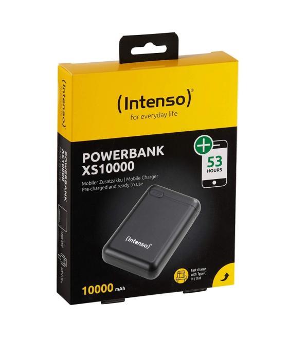 Powerbank intenso xs10000 10000mah usb tipo a usb tipo c negro