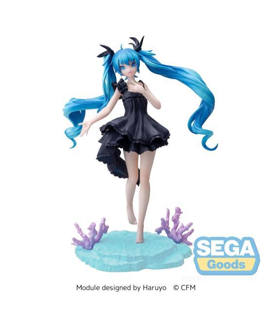 Figura sega goods luminasta hatsune miku project mega 39´s deep sea girl version