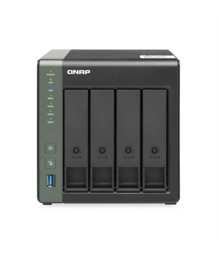 Servidor nas qnap ts - 431x3 - 4g 4xhdd - bay 1x10gb sfp+ 1x2.5gb