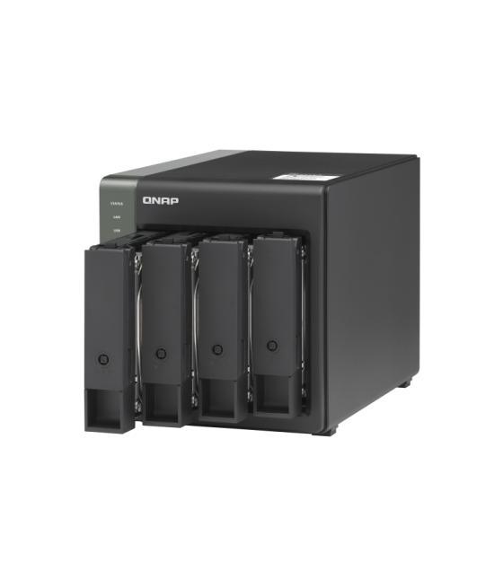 Servidor nas qnap ts - 431x3 - 4g 4xhdd - bay 1x10gb sfp+ 1x2.5gb