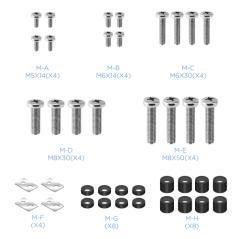 Tooq LP41130F-B Soporte Pared  fijo 60-100"  130Kg - Imagen 5