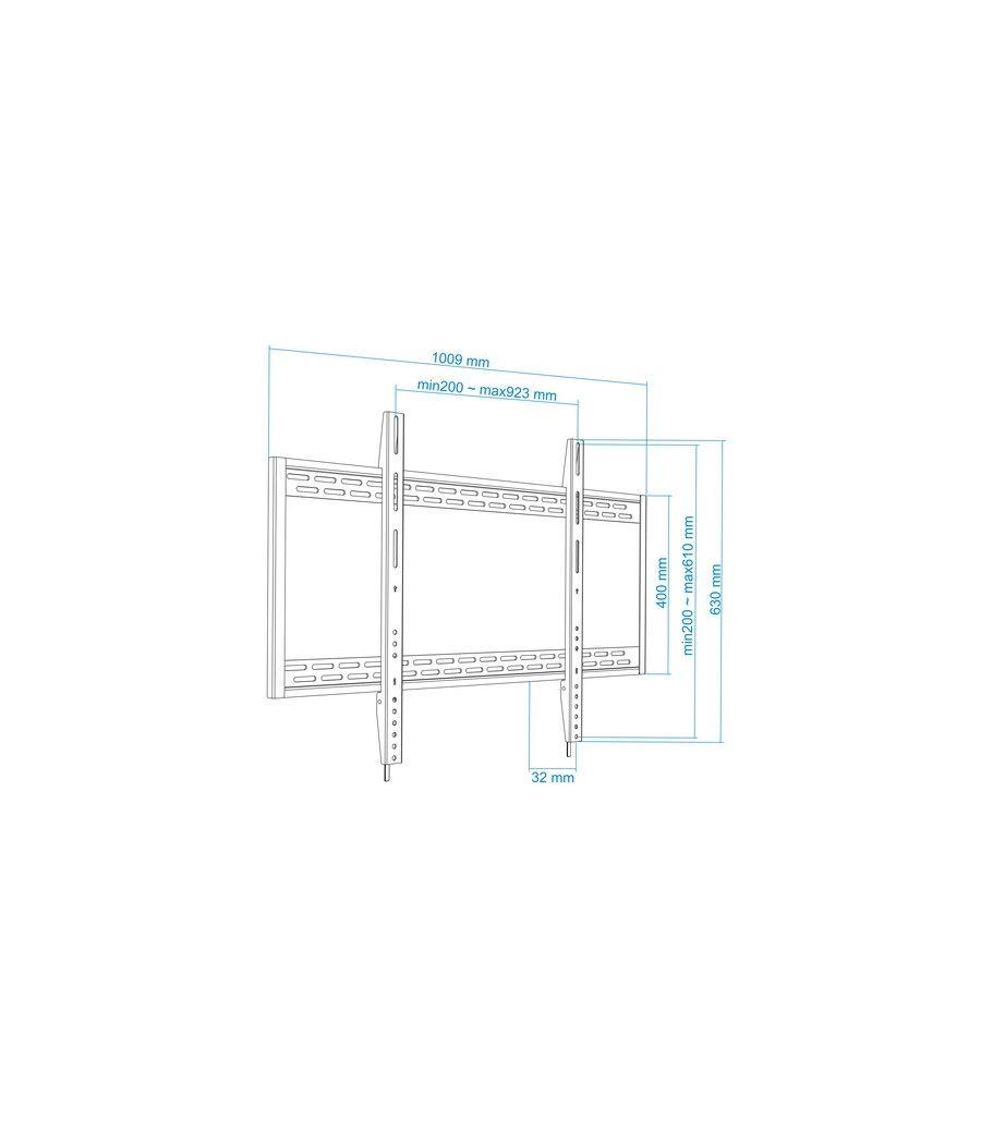 Tooq LP41130F-B Soporte Pared  fijo 60-100"  130Kg - Imagen 8