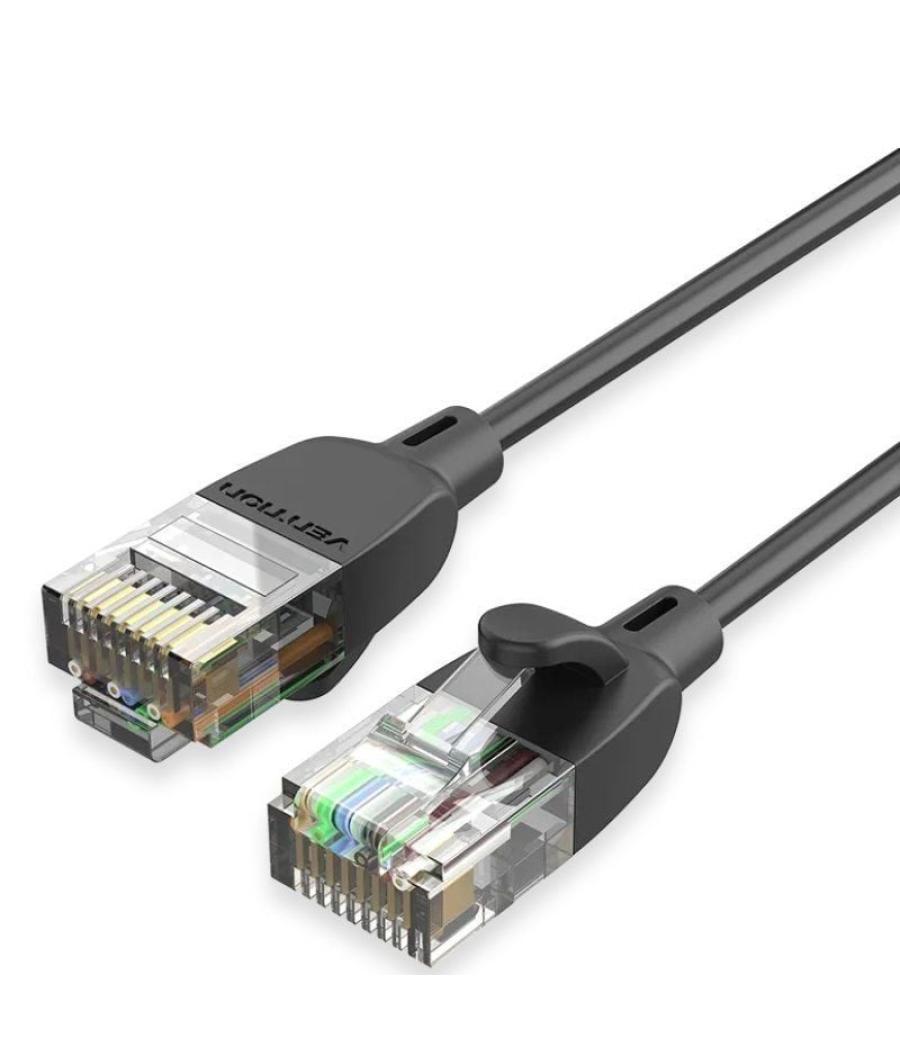 Cable de red rj45 utp vention ibibj cat.6a/ 5m/ negro