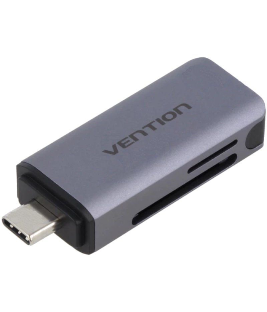 Lector de tarjetas externo vention cljh0/ usb tipo-c