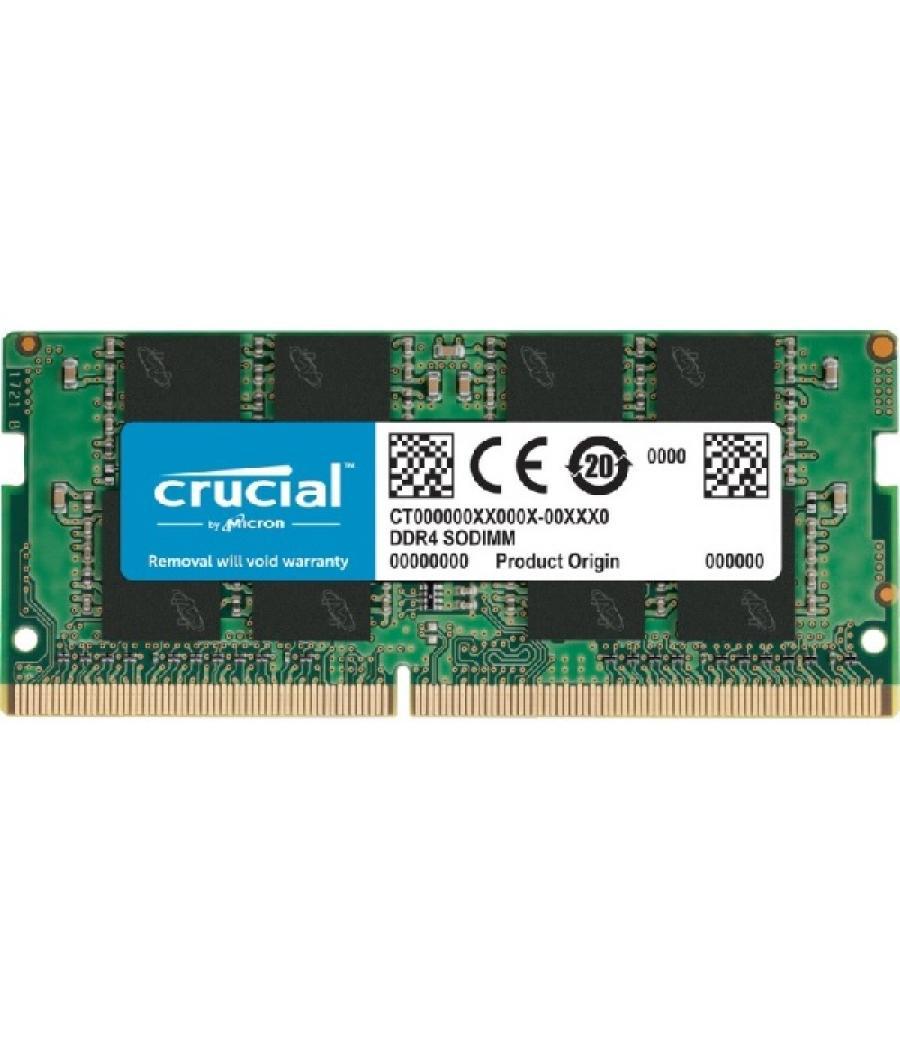 Sodimm 8gb 3200mhz crucial ct8g4sfra32a