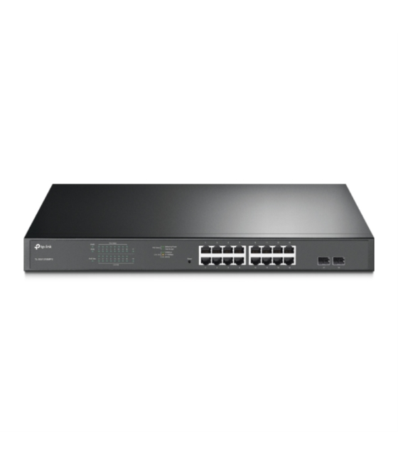 Switch tp link tl-sg1218mpe / easy smart 16x1g poe+, 192w