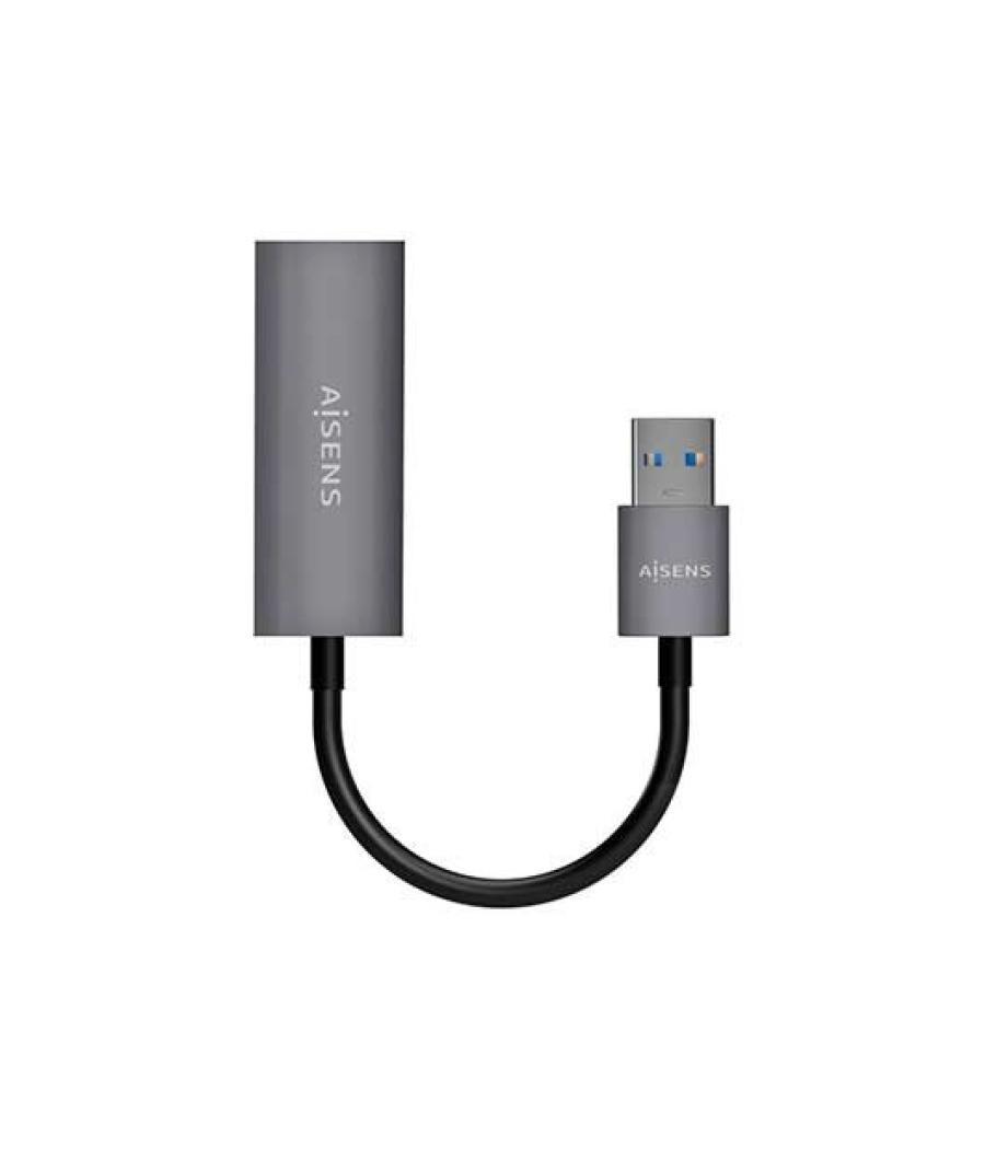 Cable usb 3.0 a ethernet gigabit aisens gris