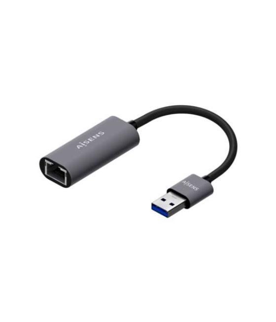 Cable usb 3.0 a ethernet gigabit aisens gris