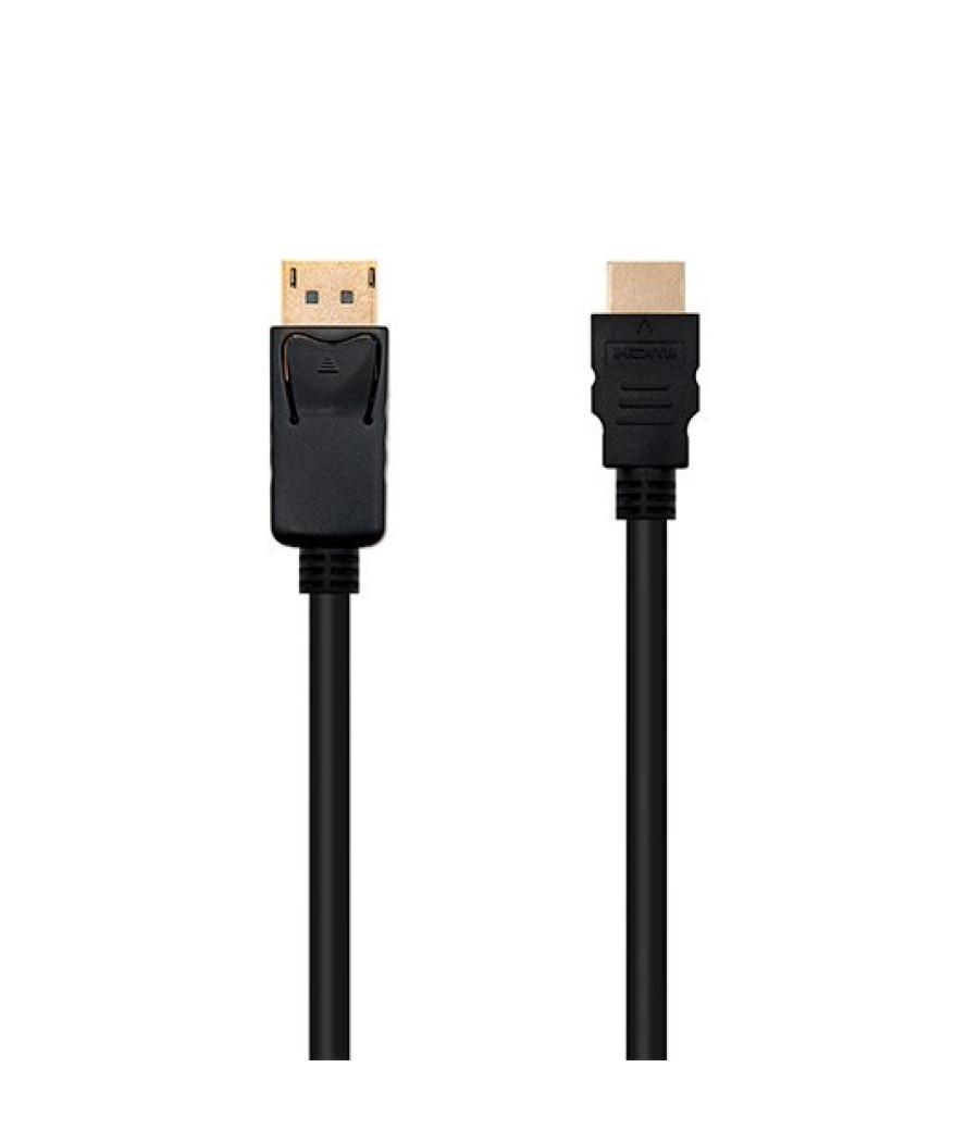 Cable displayport m a hdmi m nanocable 1.5m negro