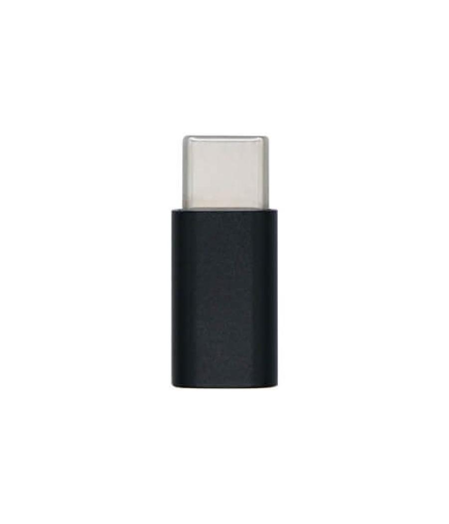 Adaptador usb-c 2.0 a micro usb-b aisens negro