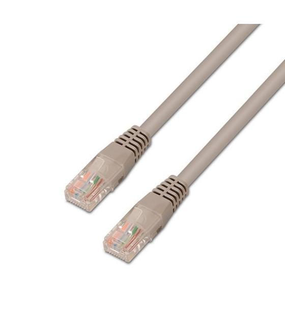 Cable red utp cat6 rj45 aisens 0.5m gris