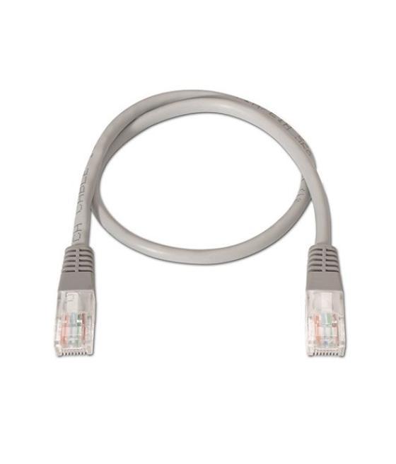 Cable red utp cat6 rj45 aisens 0.5m gris