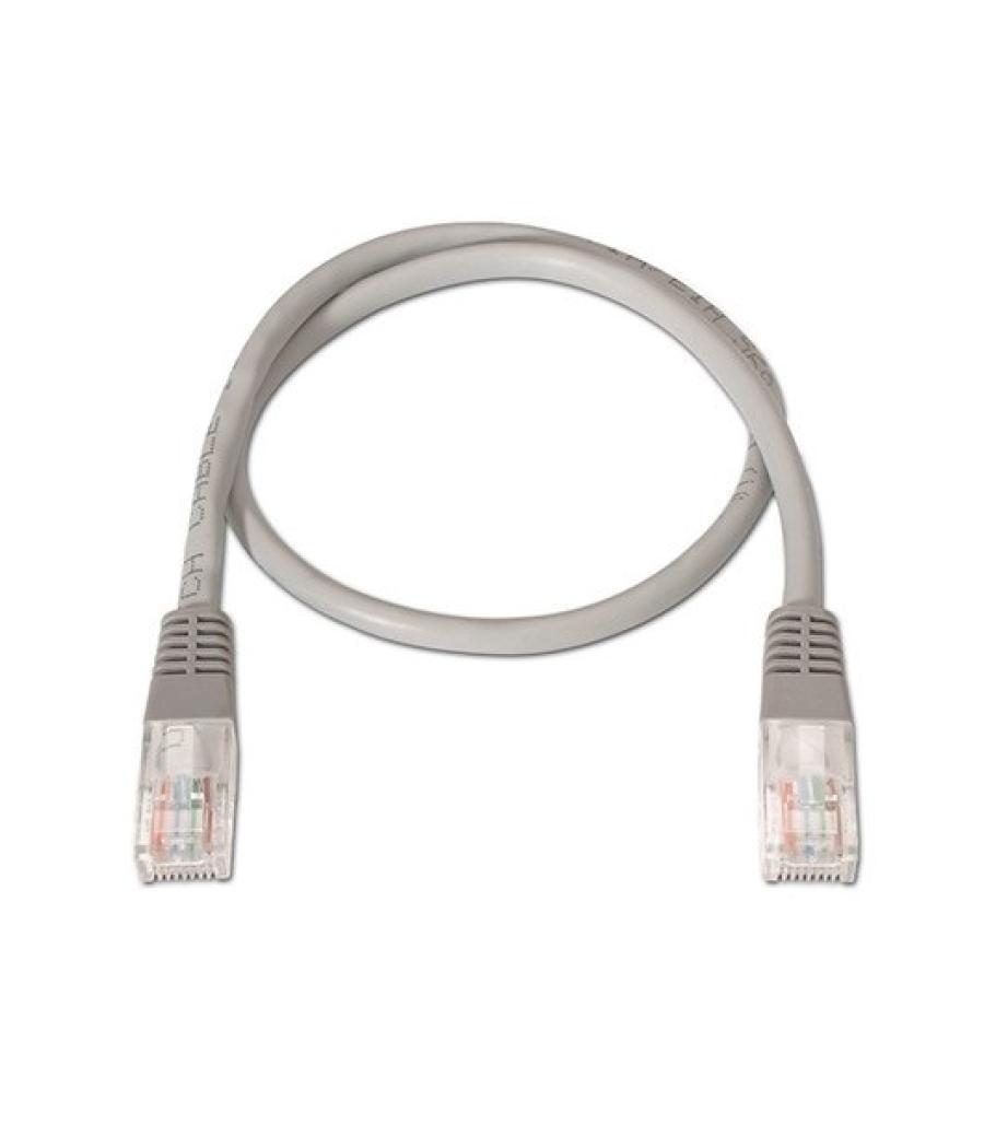 Cable red utp cat6 rj45 aisens 0.5m gris