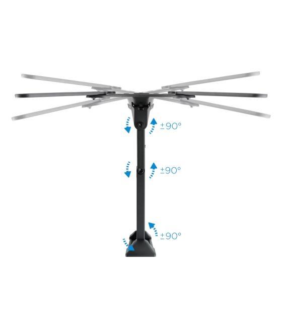 Tooq lp6055tn-b soporte tv incl/gira 23"-55" 3piv