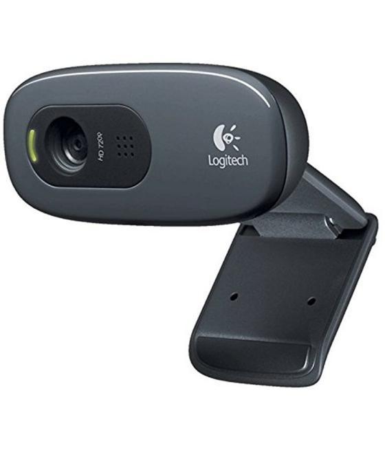 Logitech c270 webcam hd 720p 3mpx usb negra