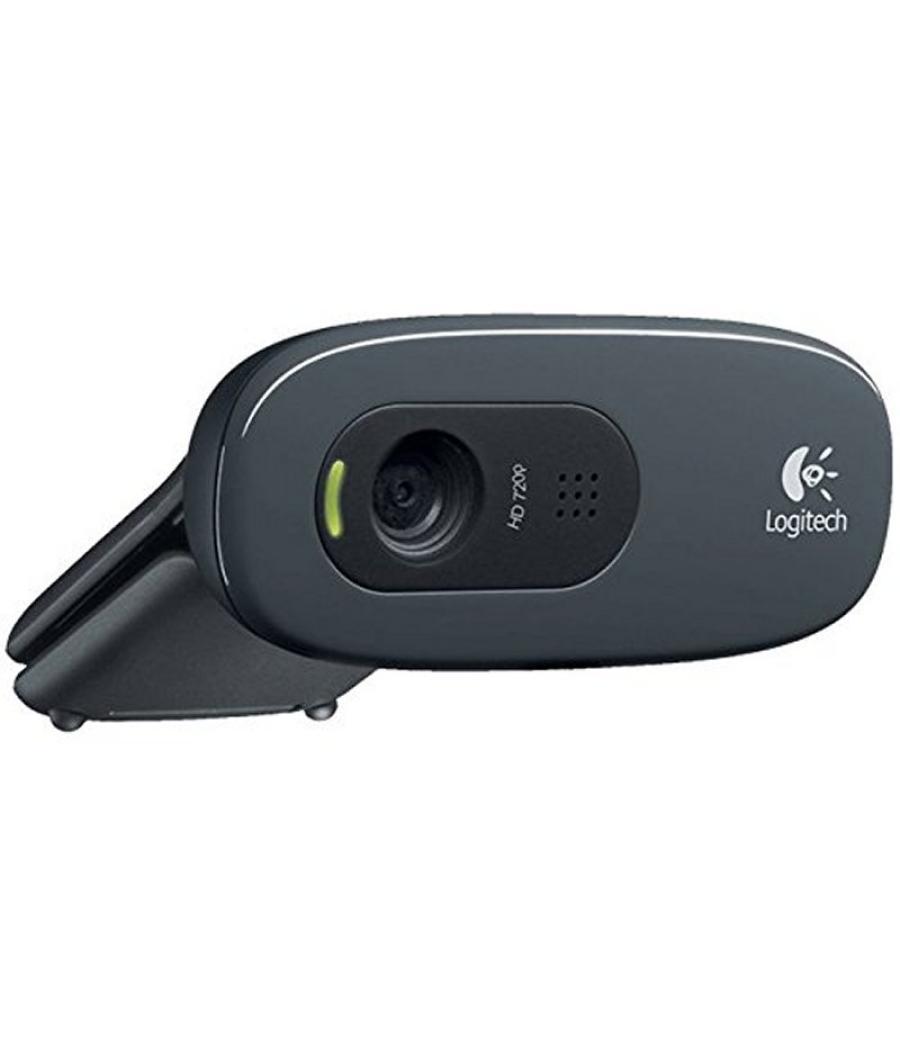 Logitech c270 webcam hd 720p 3mpx usb negra