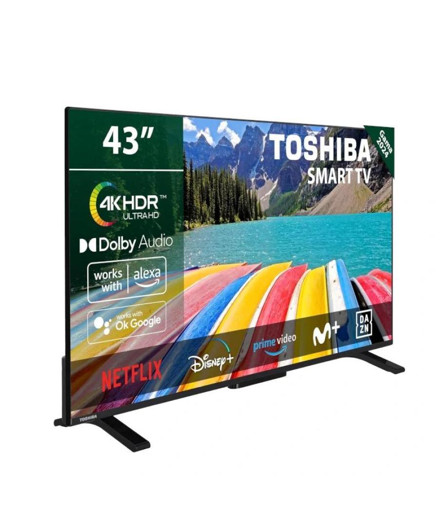 Toshiba tv 43" 43uv2363dg uhd smart tv