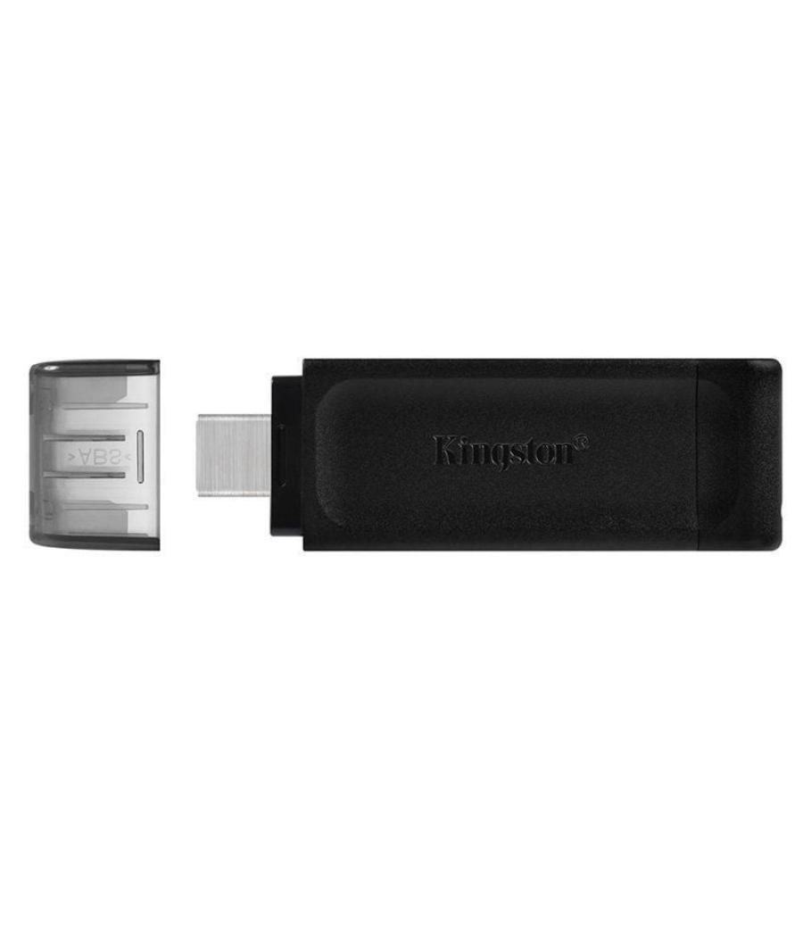 Pendrive 64gb kingston datatraveler 70 usb tipo-c