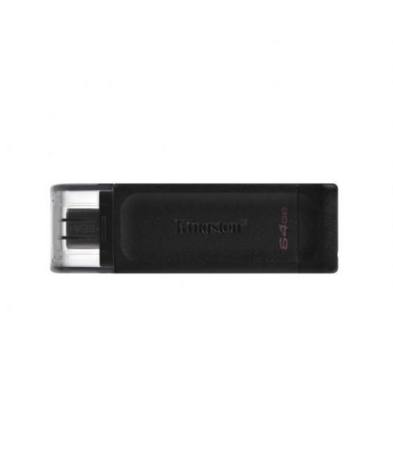 Pendrive 64gb kingston datatraveler 70 usb tipo-c