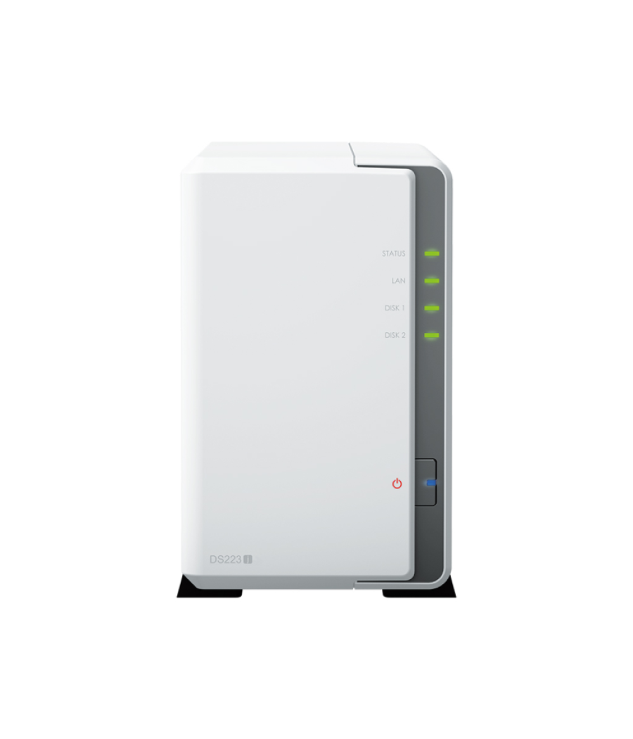 Nas synology ds223j ethernet blanco rtd1619b