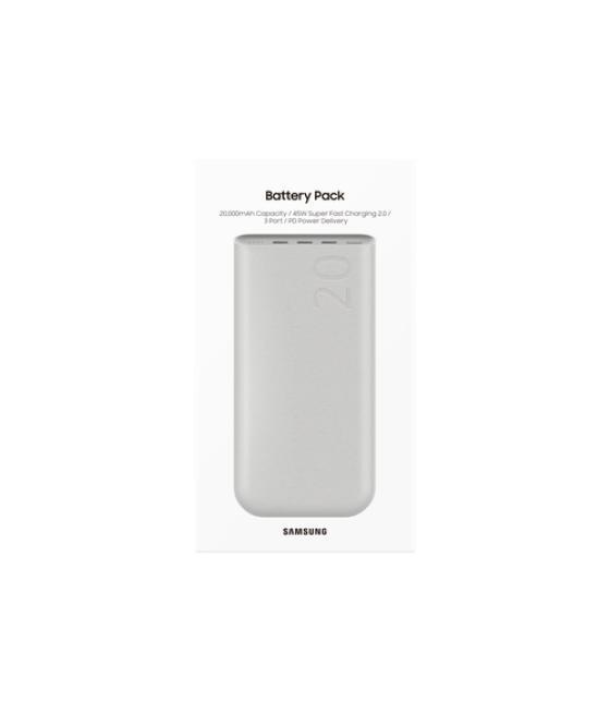 Samsung EB-P4520XUEGEU batería externa 20000 mAh Beige