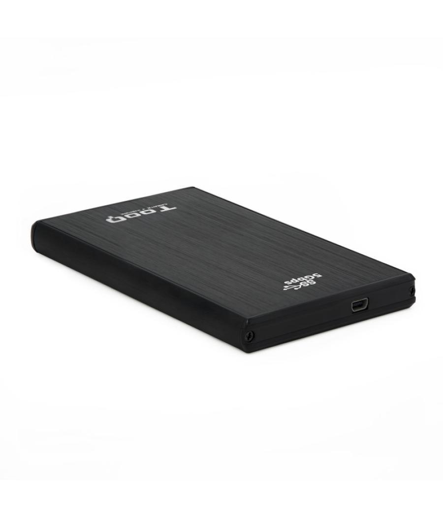 Tooq tqe-2522b caja hd 2.5" sata3 usb 3.0 negra