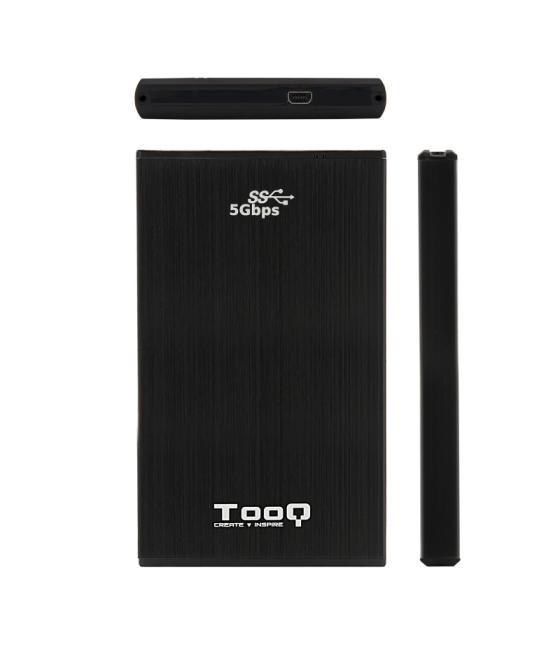 Tooq tqe-2522b caja hd 2.5" sata3 usb 3.0 negra