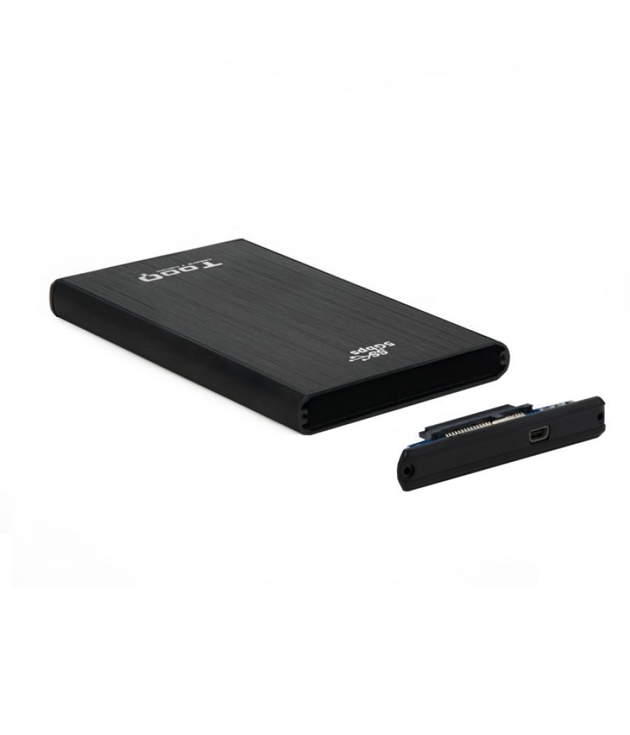 Tooq tqe-2522b caja hd 2.5" sata3 usb 3.0 negra