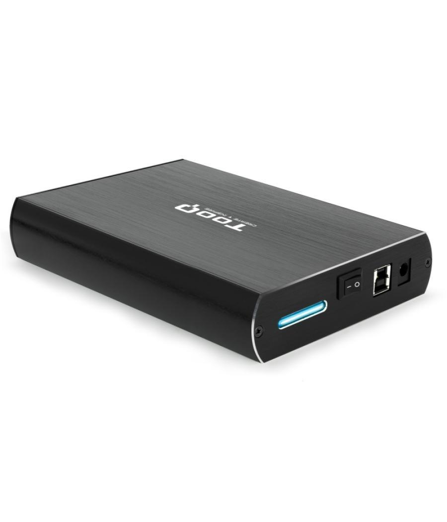 Tooq tqe-3531b caja hdd 3.5" usb 3.1gen1 negra