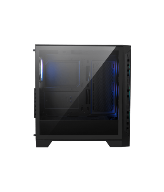 Msi mag forge 320r airflow carcasa de ordenador micro torre negro, transparente