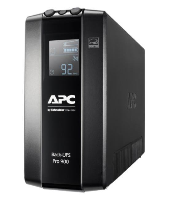 Apc br900mi sistema de alimentación ininterrumpida (ups) línea interactiva 0,9 kva 540 w 6 salidas ac