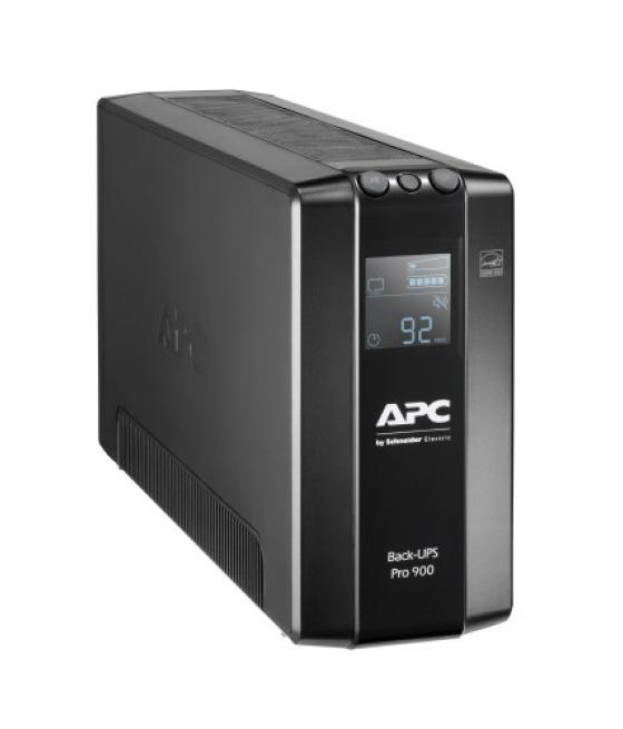 Apc br900mi sistema de alimentación ininterrumpida (ups) línea interactiva 0,9 kva 540 w 6 salidas ac