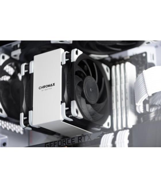 Noctua ventilador caja nf-a12x25 pwm chromax.black.swap, 120mm, 120x120x25mm, 12v, 1200rpm/450rpm, 22,6 db(a), 102,1 m3/h, 2,34 