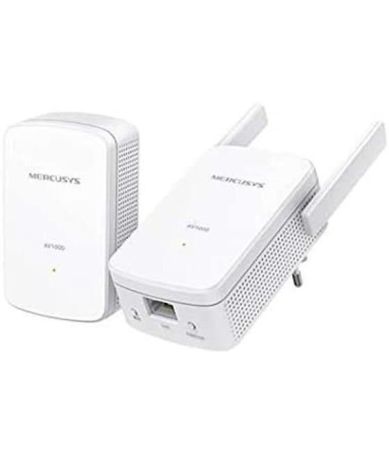 Mercusys mp510 kit adaptador de red powerline 1000 mbit/s ethernet wifi blanco