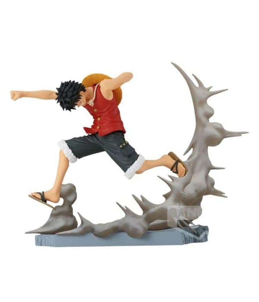 Figura banpresto one piece senkozekkei monkey.d.luffy 8cm