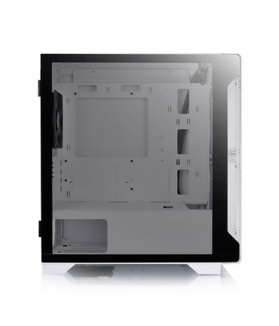 Torre micro atx thermaltake s100 tg - ven 120mm incluido - cristal templado - blanco