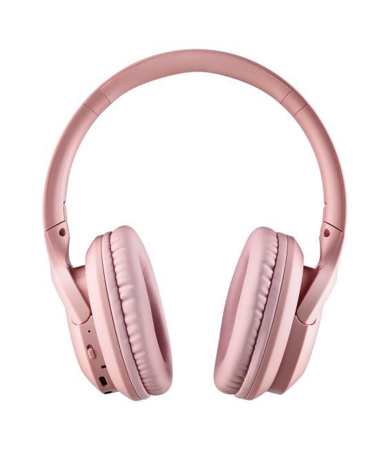 Auriculares inalambricos ngs artica greed rosa