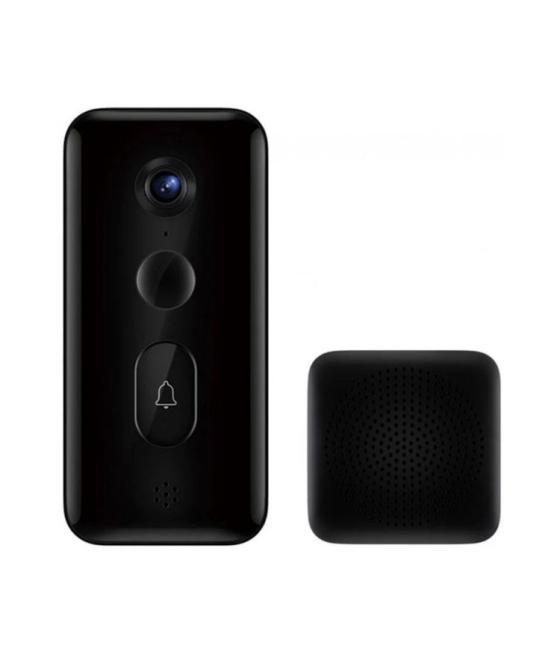 Videoportero inteligente smart doorbell 3 negro xiaomi