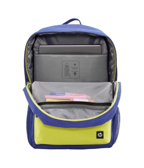 Mochila hp campus 7j596aa para portátiles hasta 15.6'/ azul y lima