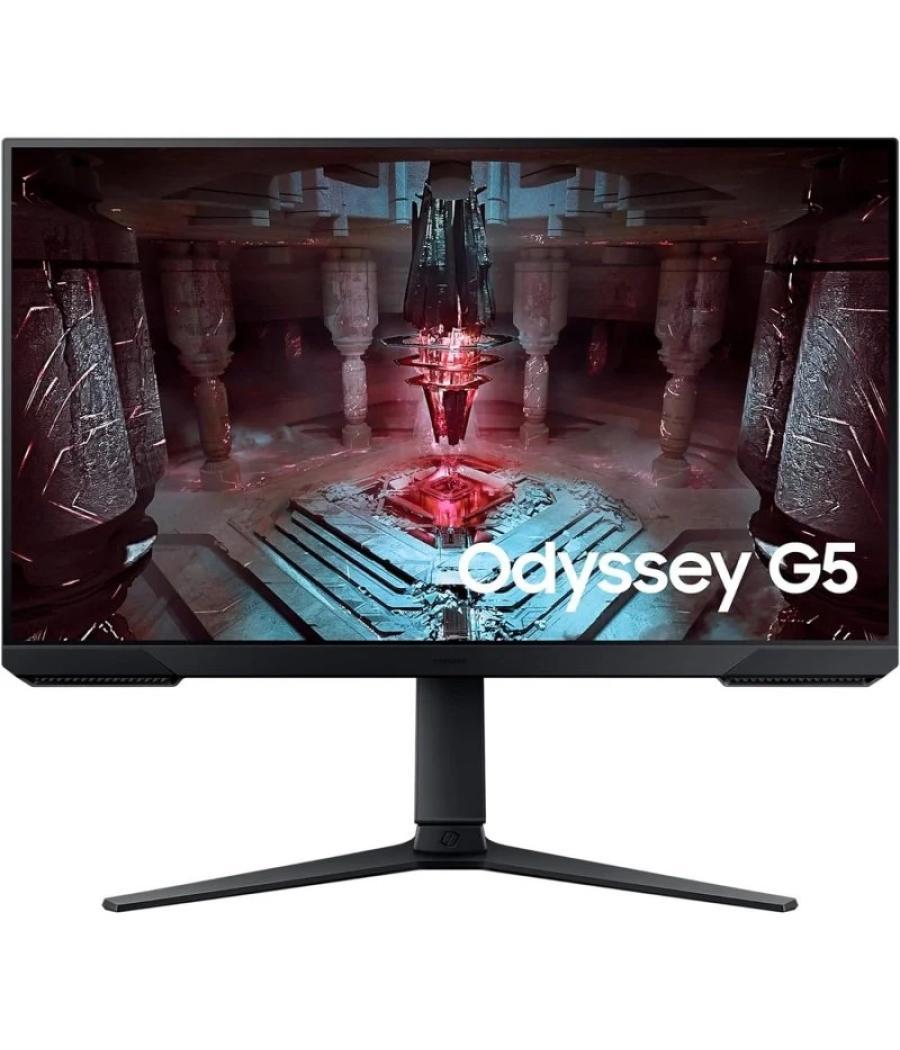 Monitor 27 hdmi displayport samsung ls27cg510euxen odyssey g5 2560x1440 165hz 1ms regulable en altura, pivotante, amd freesync p