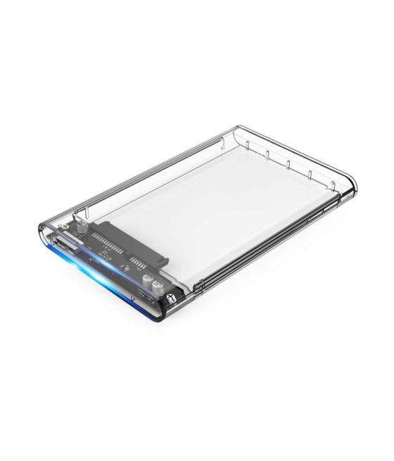 Carcasa externa hdd 2.5" coolbox sct-2533 usb3.0 transparente