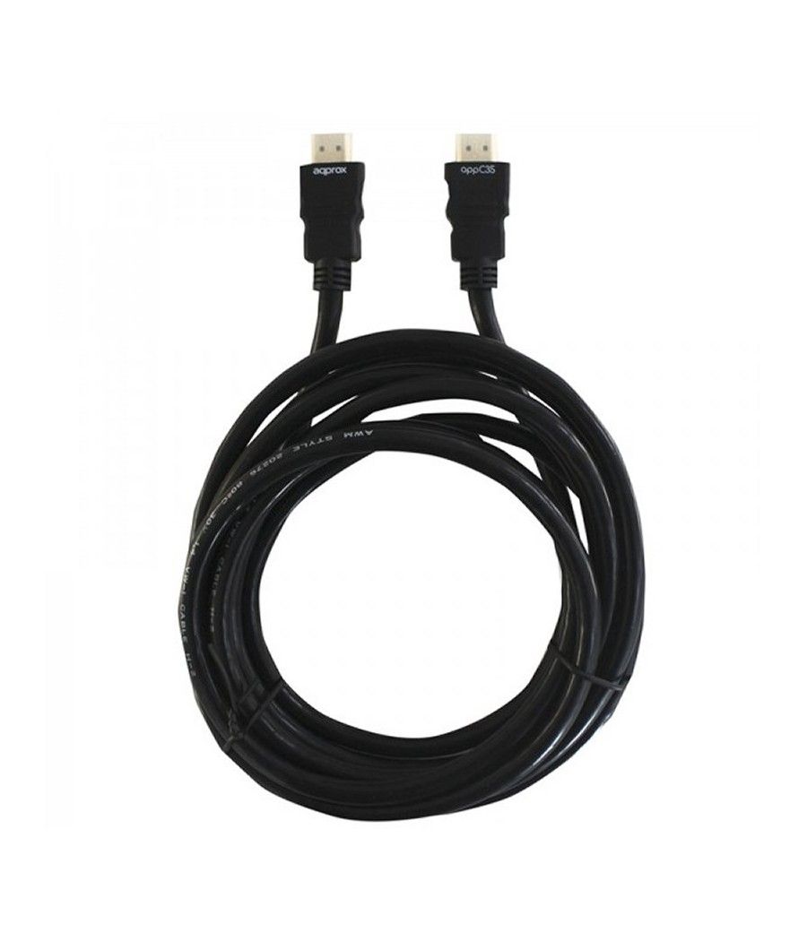 approx APPC35 Cable HDMI a HDMI 3 Metros  Up to 4K - Imagen 1
