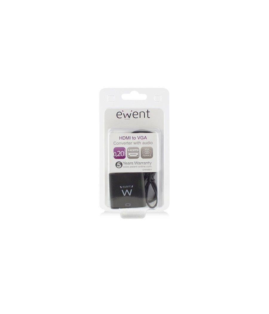 EWENT EW9864 Adaptador Hdmi/Vga con Audio - Imagen 5