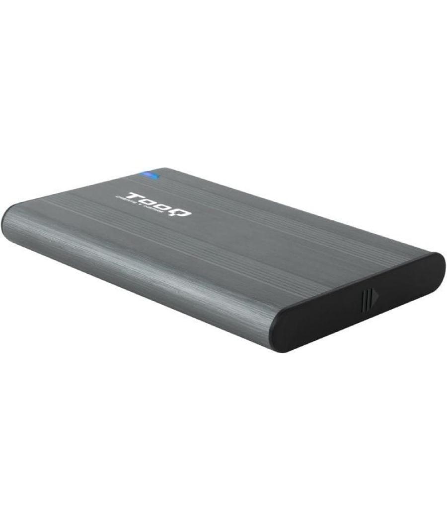 Caja externa para disco duro de 2.5' tooq tqe-2503g/ usb 3.1/ sin tornillos