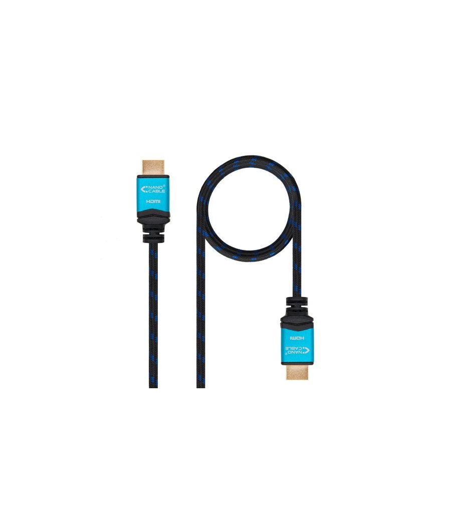 Nanocable Cable HDMI V2.0 4K@60Hz M/M 0.5 M - Imagen 1