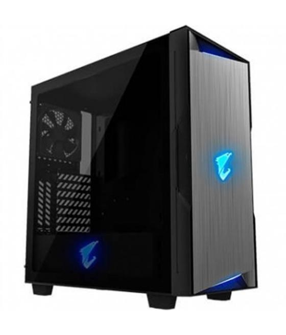 Caja gaming gigabyte ac300g atx 2xusb3.0 1xusbc rgb s - f negro