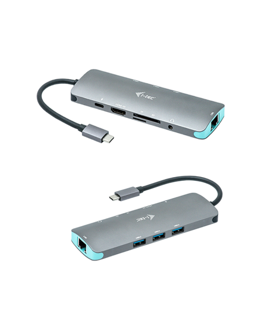 Nano docking station i - tec usb - c 4k con lan y power delivery 100w