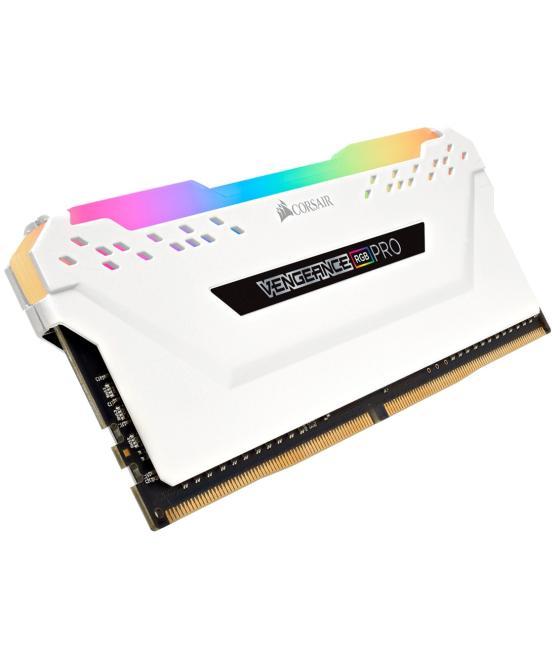 Memoria ram ddr4 32gb kit 2x16 corsair vengeance rgb pro - pc4 - 25600 - 3200mhz - c16 blanco